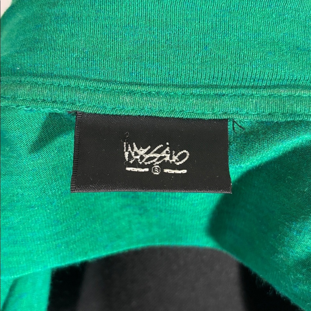 Mossimo Kelly Green Longline Lightweight Button Down Cardigan - Picture 6 of 7